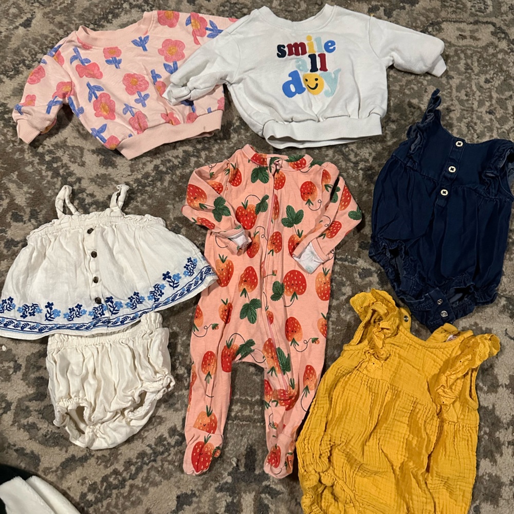 0-3M Girls Summer Bundle